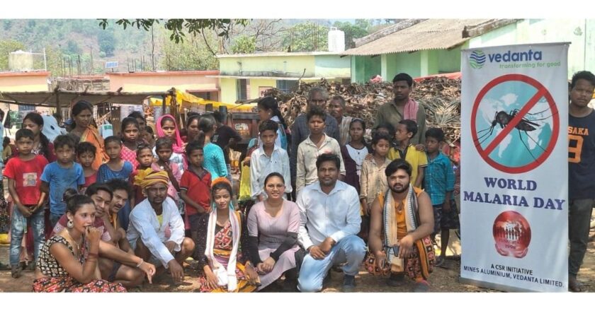 विश्व मलेरिया दिवस पर वेदांता एल्युमीनियम ने जागरूकता अभियान चलाया