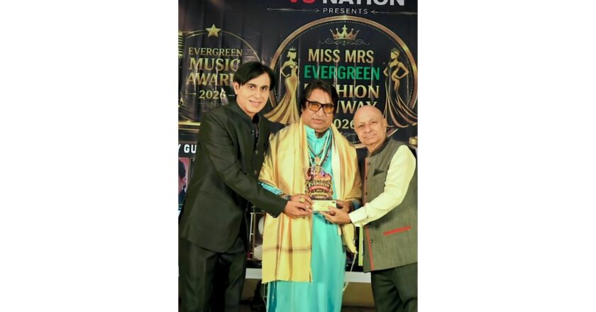 कोमल कटारिया बनी मिसेज एवरग्रीन फैशन रनवे 2026 , फिल्म और फैशन जगत की हस्तियों ने की शिरकत।