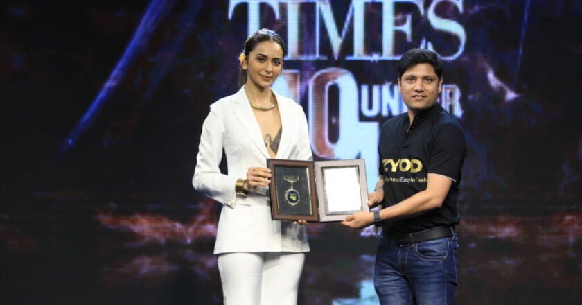 ZYOD’s Co-Founder, Ritesh Khandelwal Felicitated at Times 40 Under 40