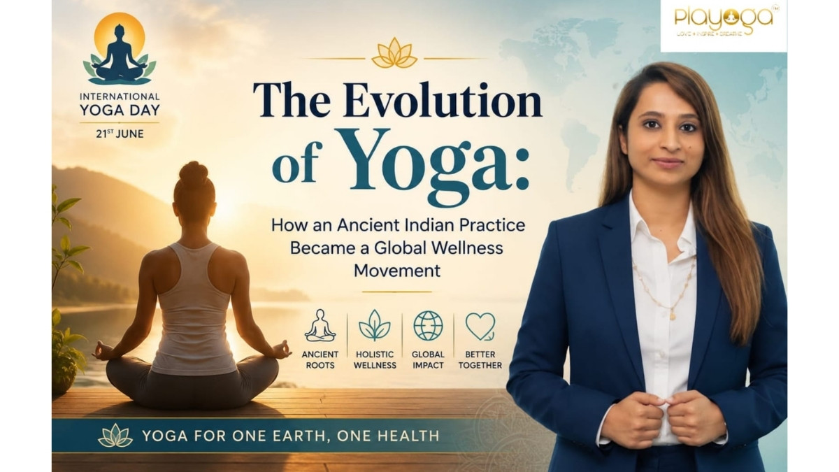 Playoga Founder Dr. Bhavika Chordia Traces Yoga’s Rise as the World’s Leading Wellness Movement