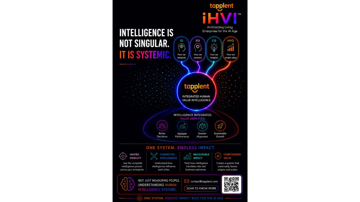 Tapplent Unveils iHVI – A New Enterprise Intelligence Layer for the AI Age