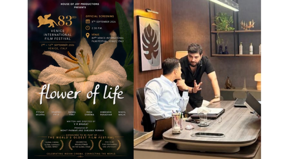 Indian Filmmaker V R Bhagat to Represent India at the 83rd Venice International Film Festival with ‘flower of life’