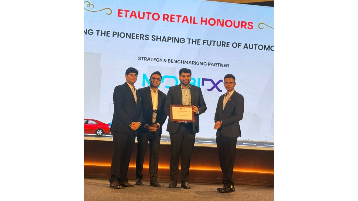 Punit Parwani Honoured by The Economic Times’ ETAuto for Excellence in Automotive Retail Growth in Central India