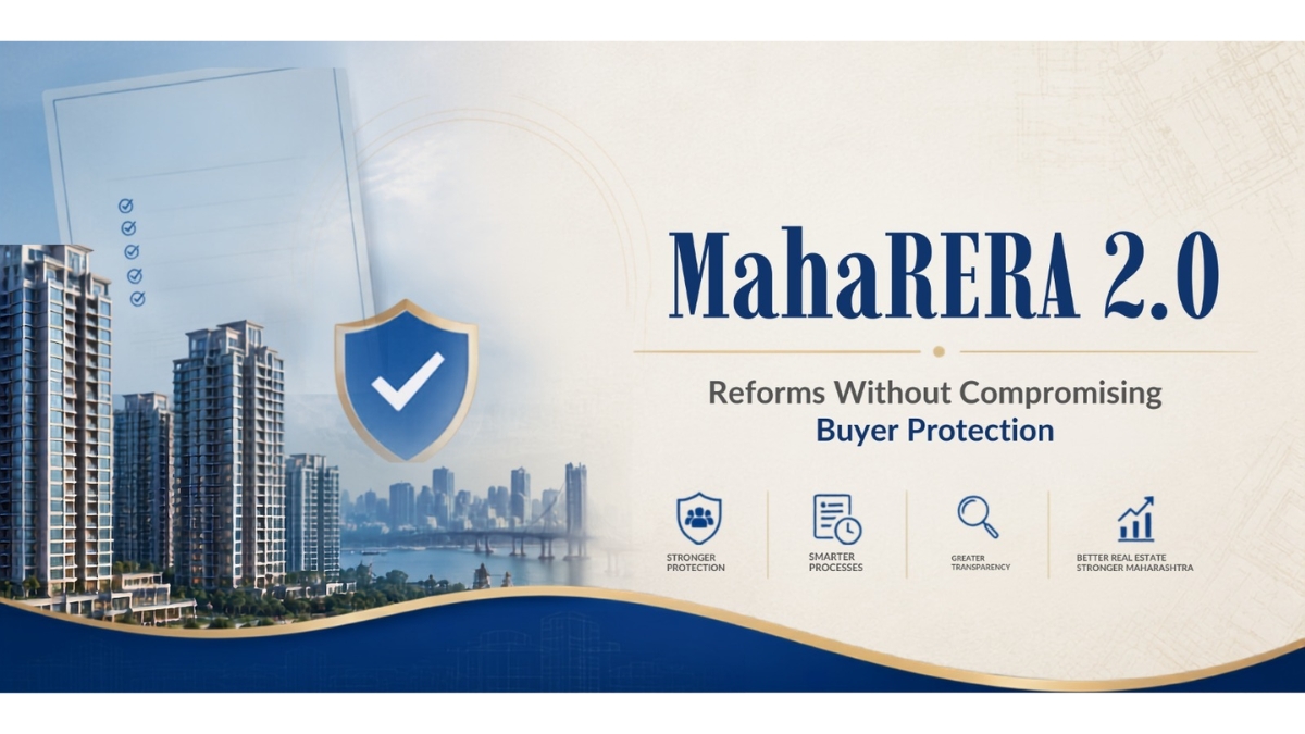 MahaRERA 2.0 – Reforms Without Compromising Buyer Protection – Anil Pharande, MD, Pharande Spaces