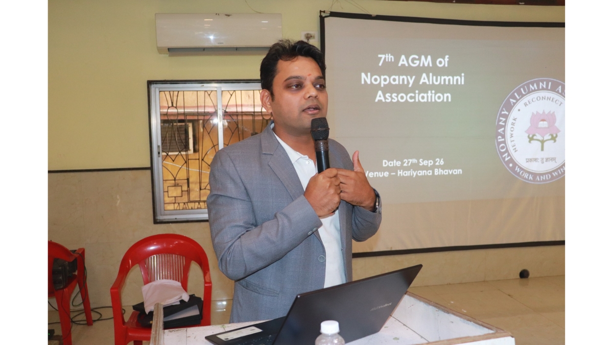 Shyam Agarwal Elected President of Nopany Alumni Association; New Leadership Team Takes Charge