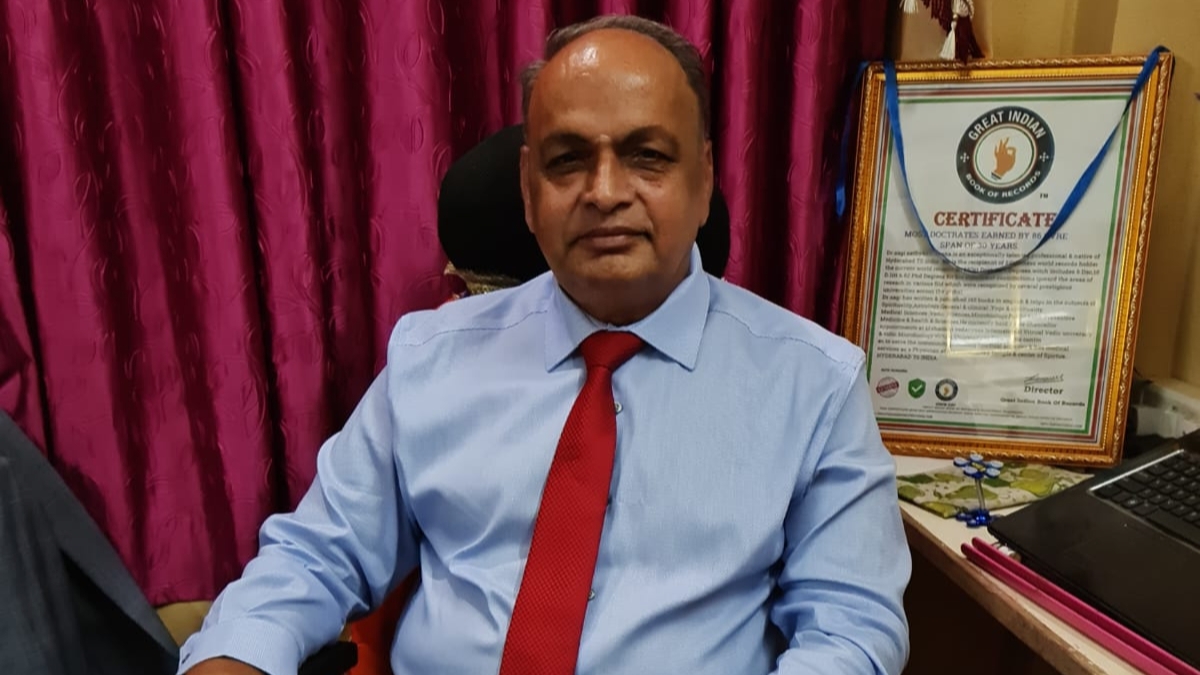 Dr. Sagi… A Resounding Record of Achievements