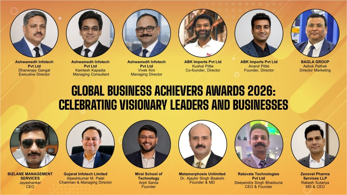 Global Business Achievers Awards 2026: Celebrating Visionary Leaders and Businesses