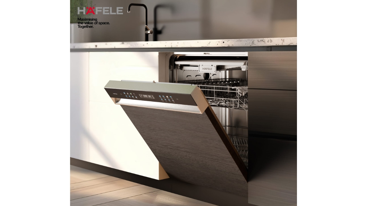 Hafele Valeriya Dishwasher: Dual Zone Wash for Smarter Cleaning